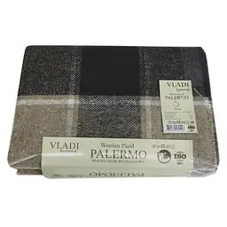 Плед Vladi шерстяной Palermo Влади Палермо 21674 170х210 см коричневый