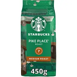 Кава Starbucks Pike Place Роуст 100% Арабіка смажена в зернах 450 г