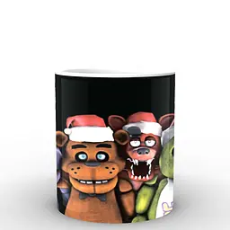 Кухоль GeekLand Five Nights At Freddys П'ять ночей з Фредді постер FN.02.034 330 мл білий - мініатюра 3