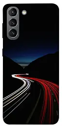Чохол Demsky Червоно-біла дорога для Samsung Galaxy S21