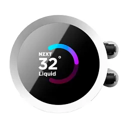 Система рідинного охолодження NZXT Kraken RGB 280mm w/Display, (RL-KR280-W1) - мініатюра 4