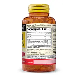 Жирні кислоти Mason Natural Fish Oil 1000 mg Omega-3 300 mg, 60 капсул - мініатюра 2