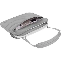 Сумка для ноутбука WiWU Terrace Laptop Sleeve 14` Light Grey [177028] - мініатюра 3