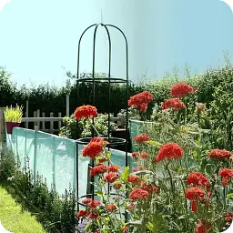 Садова пергола Krumad Terrace KMDW17 190×40×40 см (металева арка для витких рослин) - мініатюра 3