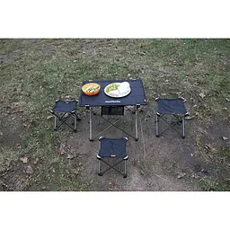 Стілець розкладний туристичний Naturehike NH20JJ019 (Чорний) - мініатюра 7