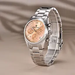 Наручний годинник жіночий PD-1773 Silver-Pink Pagani Design acs0031203 - мініатюра 4