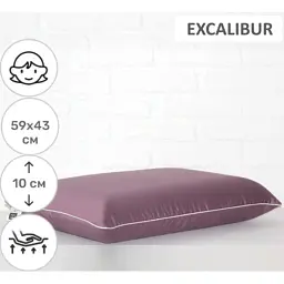 Подушка MirSon ортопедична 6074 Delicate satin Excalibur WoMen 59х43х10 (2200003262285) - мініатюра 2