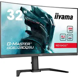 Монітор 31.5" Iiyama GCB3280QSU-B2 Curved QHD VA 180Hz (GCB3280QSU-B2) - мініатюра 2