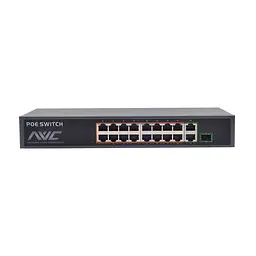 PoE-комутатор 18-портовий NVC-1816GSR (73-00105) - мініатюра 2