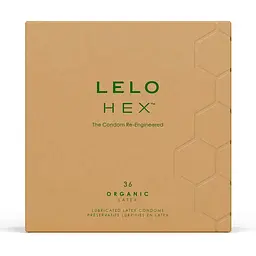 Презервативи Lelo HEX Condoms Organic 36 Pack