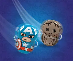 Магнітні фігурки з лончером у пакеті 2шт Marvel Wooblies (6634809) - мініатюра 5