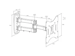 Настінне кріплення X-Digital STEEL SA245 - мініатюра 3