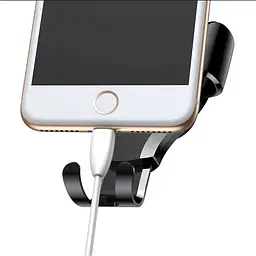 Тримач в машину Baseus Osculum Type Gravity Car Mount (silver) (21743 silver) - мініатюра 6