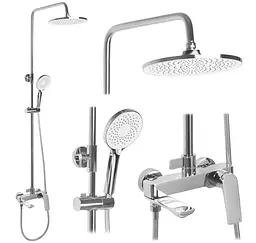 Душова система з виливом Rea Avalon chrome REA-P8699