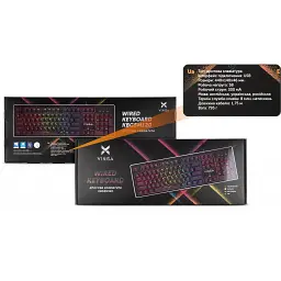 Клавіатура Vinga KBGSM120 Black - мініатюра 6