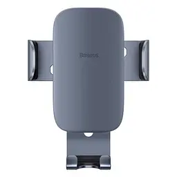 Автомобільний тримач холдер Baseus Metal AgeⅡ Gravity Car Mount Air Outlet Version SUJS000013 Dark Grey - мініатюра 6