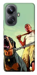 TPU чохол Demsky Gta для Realme 10 Pro+