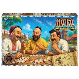 Настільна гра Danko Toys Чумацьке ЛОТО DTG105 дерев'янні бочата 90 шт.