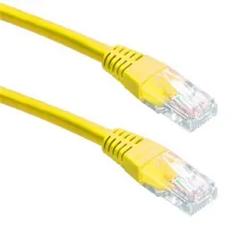 Патч-корд UTP Cablexpert літий, 50u "штекер із засувкою, 0.5 м, жовтий (PP12-0.5M/Y) - мініатюра 5