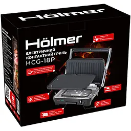 Електричний контактний гриль Holmer (HCG-18P) - мініатюра 8
