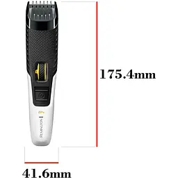 Тример Remington Style Series для бороди і вусів чорно-білий (MB4000) - мініатюра 4