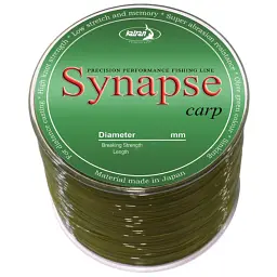 Волосінь Katran Synapse Carp 1000m (olive) 0.371mm 22.35lb/10.14kg