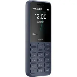 Телефон кнопковий Nokia 130 TA-1576 Dl Sim 2023 темно-синій - мініатюра 4