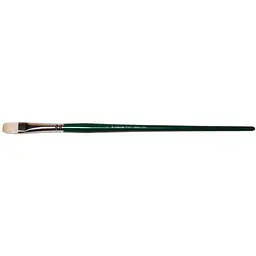 Пензель щетина плоска Kolos Classic 2402F № 6 довга ручка 12