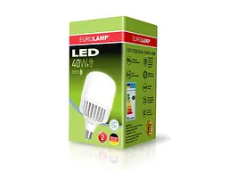 Лампа світлодіодна EUROLAMP 40W E27 6500K надпотужна (12)