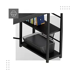 Комп'ютерний стіл Mark Adler Leader 4.0 Black - мініатюра 4