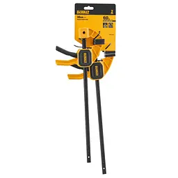Струбцина DeWALT "M" тригерні (швидкозатискні), 300мм, тиск 63 кг, 2 шт. (DWHT0-83158) - мініатюра 4