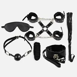 Набір БДСМ – Secret Bondage Black Collection - мініатюра 2