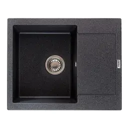 Кухонна мийка Zerix ZS-6250S-13 graphite ZX4593, Графит