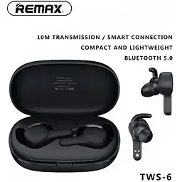 Навушники Remax True Bluetooth TWS-6 Hi-Fi BT5.0, 4 Hours - мініатюра 5