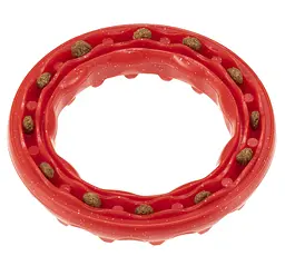 Іграшка для собак Ferplast Ring Smile Small червоний Ø 12 x 2.4 см 86791012 - мініатюра 4