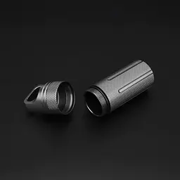Металева капсула для Ledger Nano S / Nano S Plus / Nano X, чохол для криптогаманця Silver (LNSXCCS) - мініатюра 6