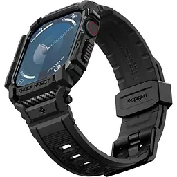 Чохол-ремінець Spigen Rugged Armor Pro для Apple Watch 46mm Matte Black (ACS08604) [149627] - мініатюра 2