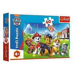 Пазли дитяч Весела команда Paw Patrol Trefl 17375 60 шт Різнокольоровий shop (5900511173758)