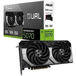 Відеокарта Asus GeForce RTX 5070 Dual OC 12GB
