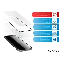Скло захисне ACCLAB Full Glue Apple iPhone 15 (1283126575228) - мініатюра 4