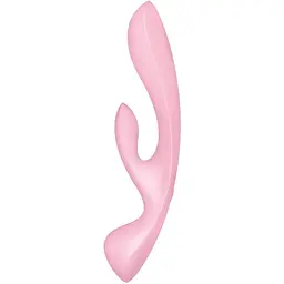 Вібратор-кролик Satisfyer Triple Oh 24 см рожевий