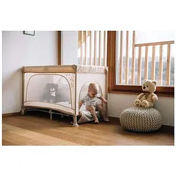 Ліжко-манеж дитяче FreeON Cot Nook, beige - мініатюра 10