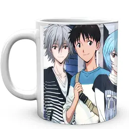 Кухоль GeekLand Evangelion Євангеліон friends EV 02.03 330 мл білий - мініатюра 3