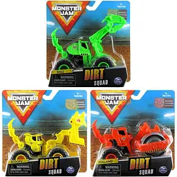 Колекційна металева модель позашляховика Monster Jam Dirt Squad 1:64 (6055226) в асортименті