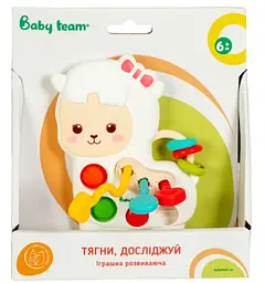 Іграшка розвиваюча Baby Team Тягни, досліджуй (8684) - мініатюра 4