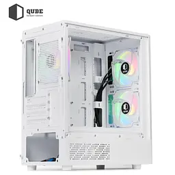 Корпус QUBE GEON ARGB White (GEON_GWNU3) - мініатюра 8