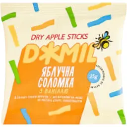 Соломка Dжmil яблучна з ваніллю 25 г