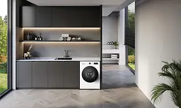 LG Пральна машина фронтальна, 7кг, 1200, A, 44см, - мініатюра 2