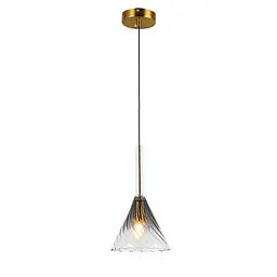 Люстра стельова Levistella 800P3155A-1 (170*300) GSM, 1 лампа E14, сірий плафон 170х300мм, сучасний стиль для дому - мініатюра 2