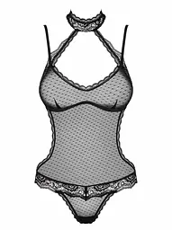 Боді Obsessive Claudusia L/XL чорний - мініатюра 5